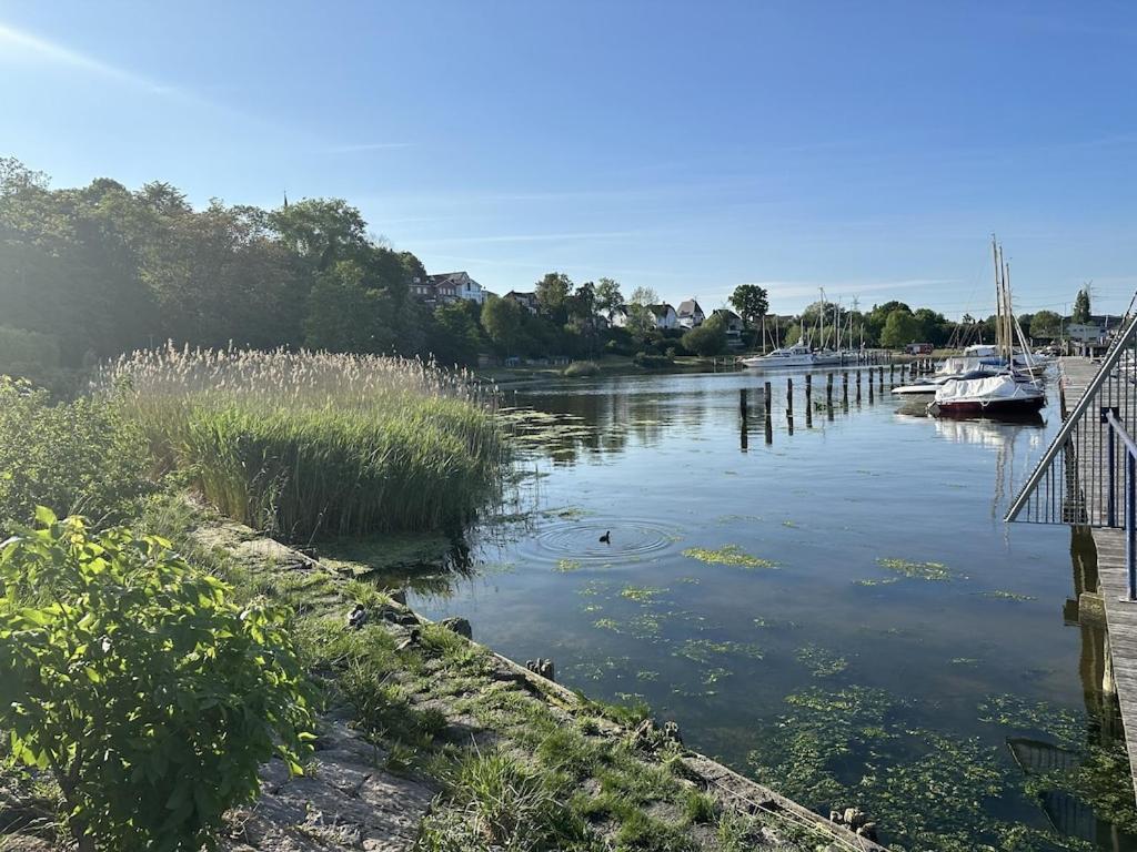 Urlaub In Einer Historischen Wassermuehle An Der Trave リューベック エクステリア 写真